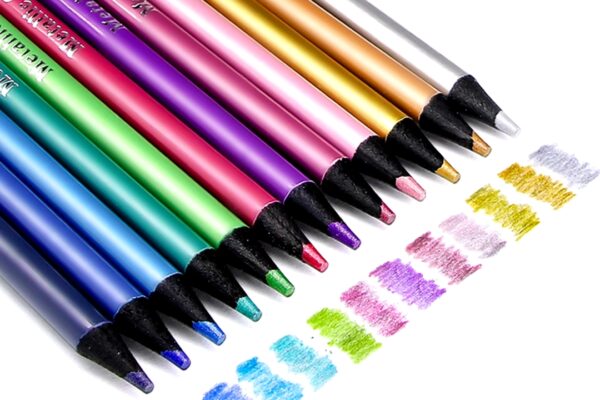 Unlock Your Art’s Brilliance with Metallic Colored Pencil Sets from China Art Hub metallic colored pencil